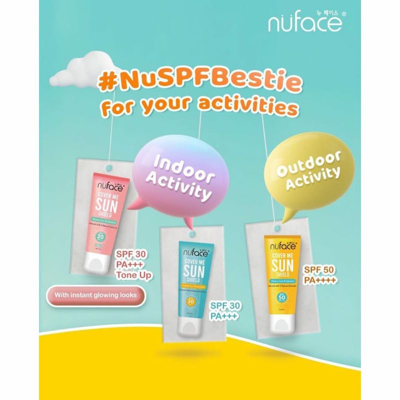 Nuface Sunscreen Spf 50 | Nuface Sunscreen Spf 30 | Nuface Sunscreen Spf 30 Tone Up -  Aileen Ze Sto