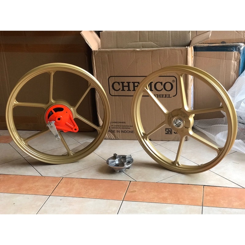 Velg BRT Chemco Pelek Racing Chemco BRT 160 185 Ring 17 Jupiter Z FizR