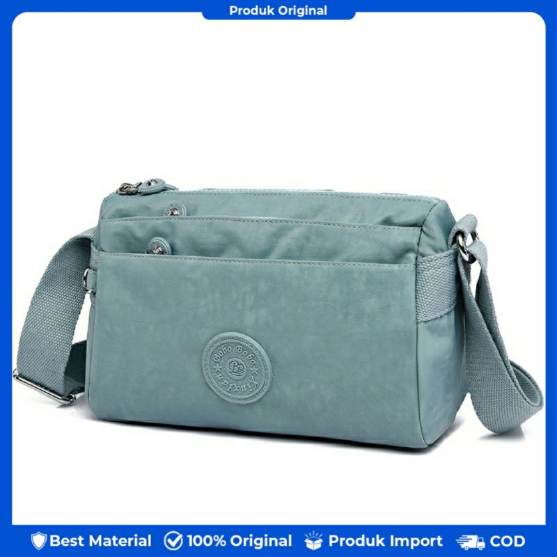 BOBO FASHION - tas selempang bobo 1620 Tas selempang wanita original nilon waterproof