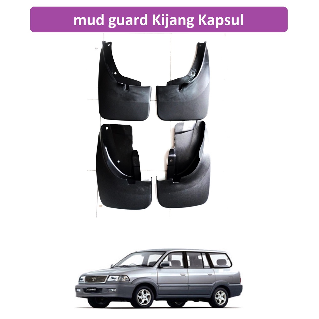Mud Guard Kijang Kapsul Karpet Roda Kijang Kapsul New Kijang 1997-2004