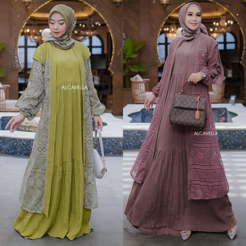 ZARIFA DRESS BY ALCAVELLA