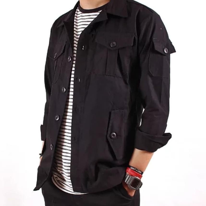 Langsung Atc Button/SK2 Semi Parka - Jaket Semi Parka