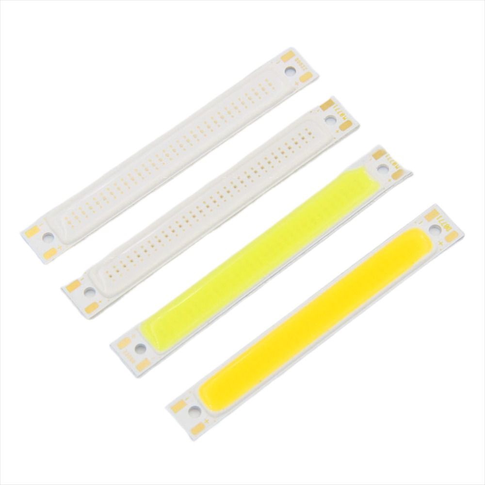 Augustina COB Strip DIY Light Lampu Kerja 1W 3W Cold White Warm White 3V 3.7V Lampu LED