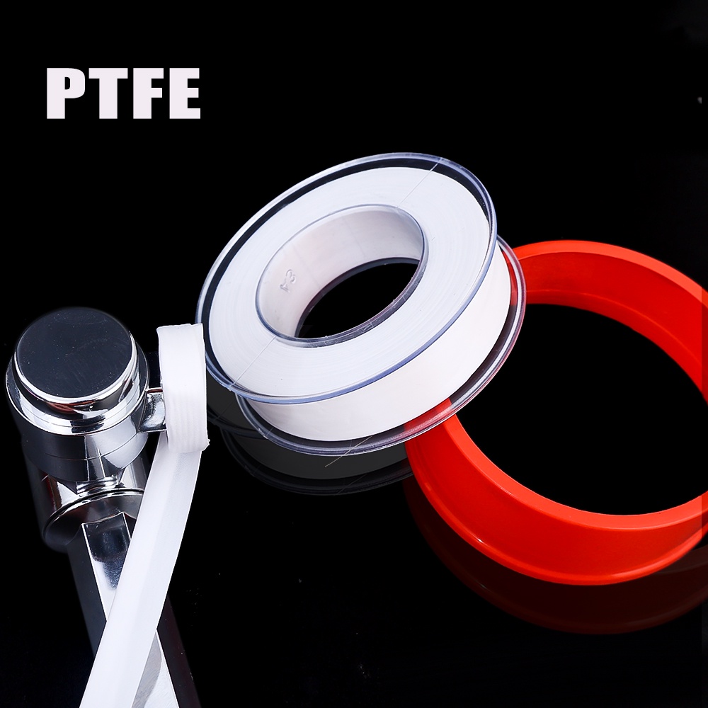 20m / Roll Tape / Selotip PTFE Segel Pipa Air Bebas Minyak Untuk Alat Pertukangan