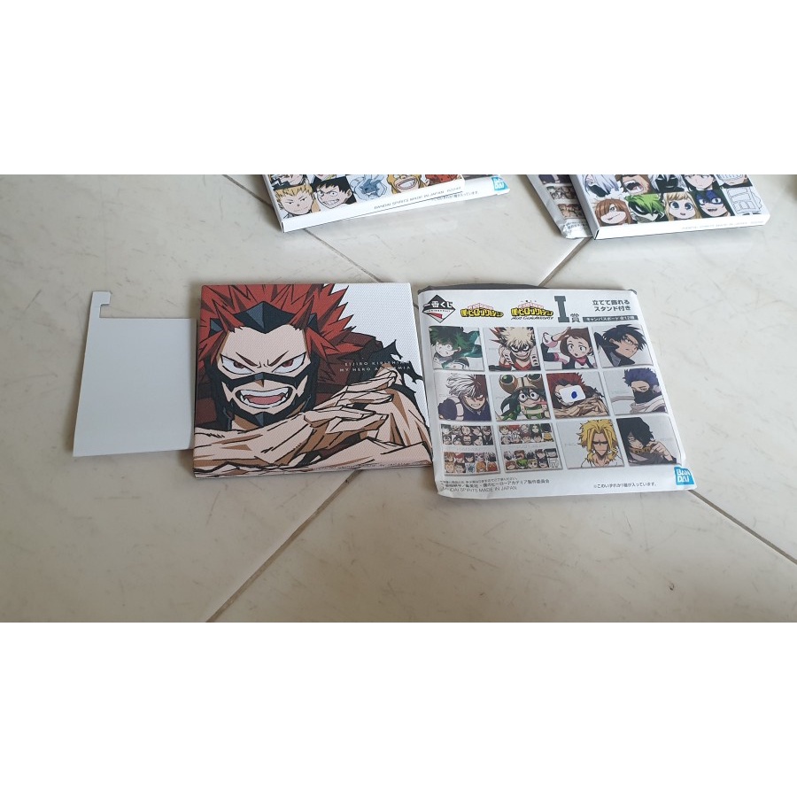 ICHIBAN KUJI MY HERO ACADEMIA I CANVAS BOARD EIJIRO KIRISHIMA ORI BANDAI