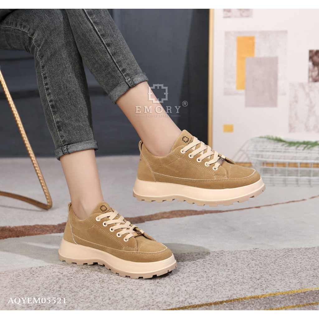 SB EMORY Azella Sepatu Wanita Wedges Sneaker Import AQYEMO5521