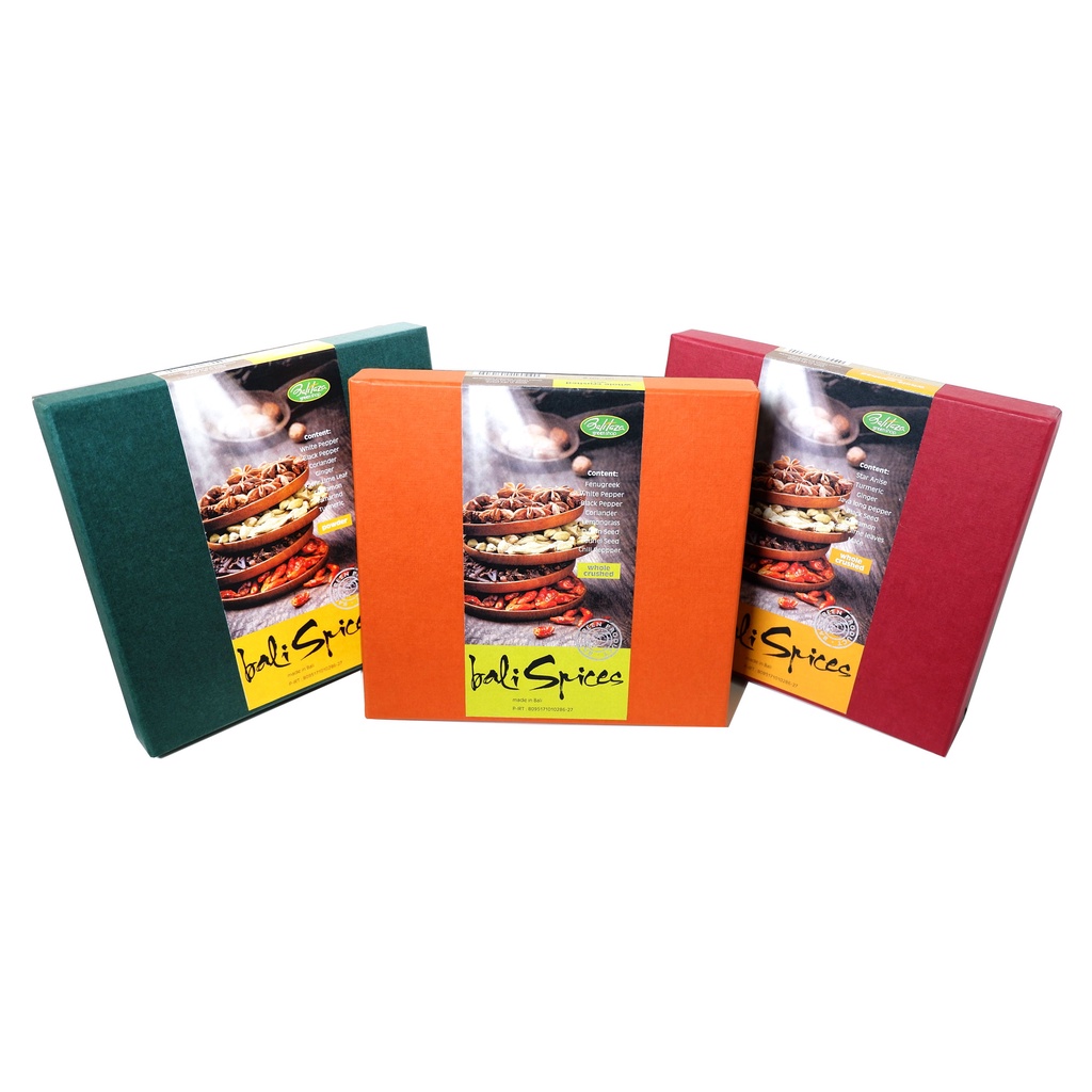 

Hampers Rempah - Souvenir Rempah - Parcel Rempah isi 8 - Spices Set 8 - Parcel Remah Asli Indonesia