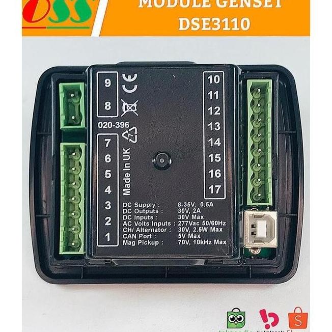 ~~~~~] Module Genset Controller Oem 3110 Replacement Dse3110 Dse 3110