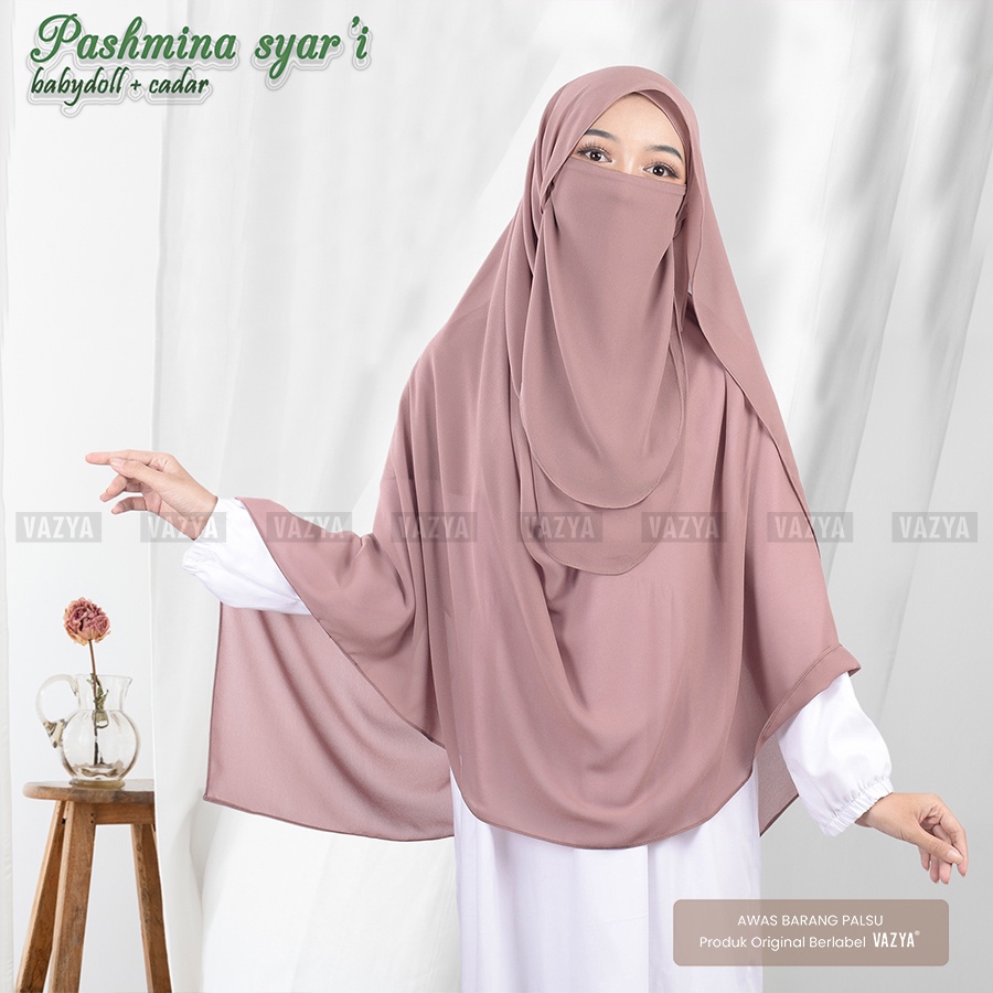 Pashmina Syari Jumbo Ceruty Babydoll 200 x 100 cm