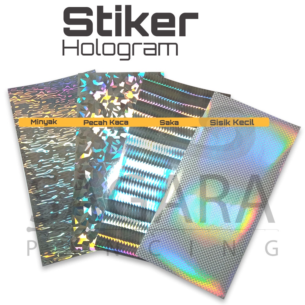 

Stiker Hologram
