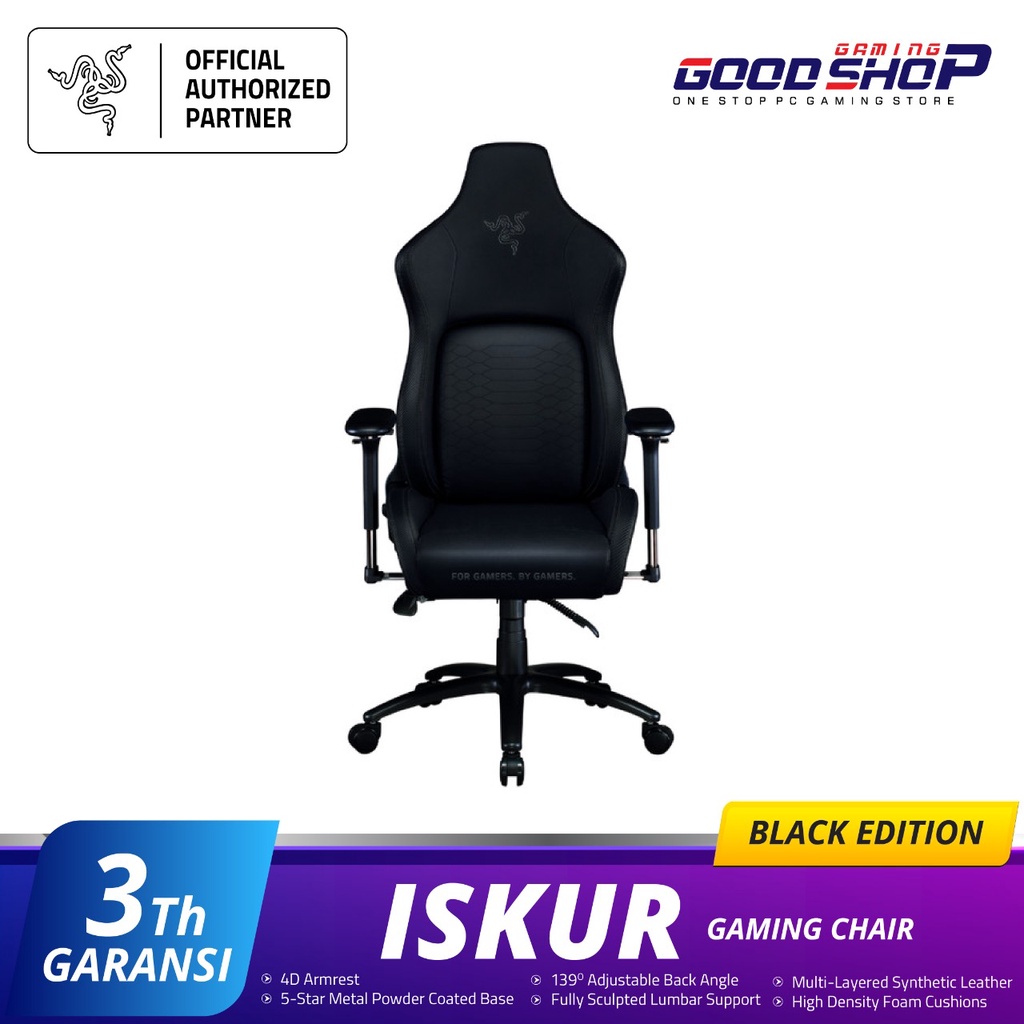 RAZER Iskur with Built-in Lumbar Support - Gaming Chair