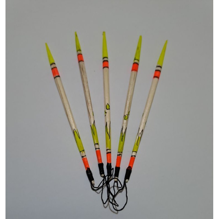 Pelampung Jarum ikan mas 8cm ( 5pics )