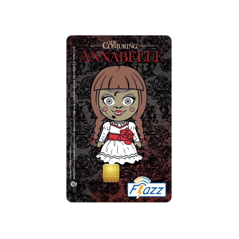 Kartu Flazz Annabelle Collection Item Gen 2