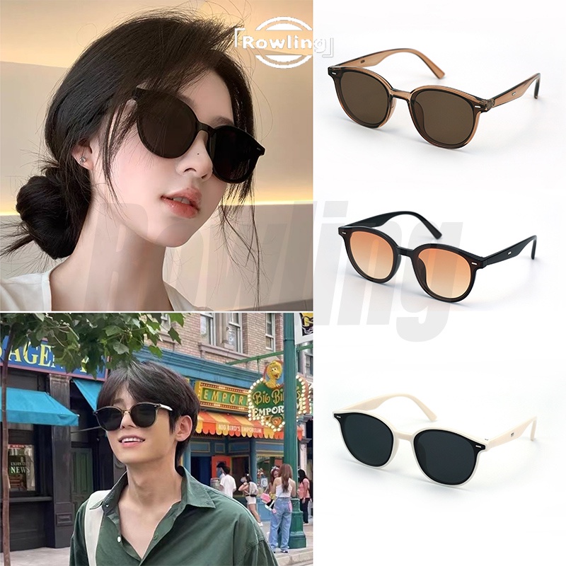 Rowling(ka-302)Kacamata Wanita Hitam  Pria  Anti Radiasi UV Fashion Sunglasses Eyewear Kacamata Kacamata Fashion