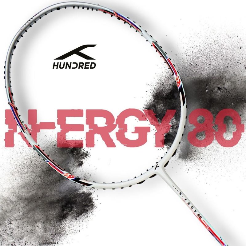 Raket badminton hndrd hundred n ergy n-ergy 80