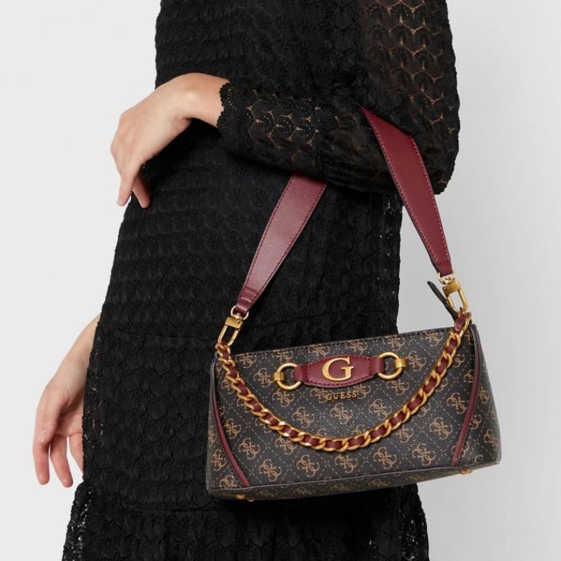 GUESSS Izzy Top Zip Shoulder Bag