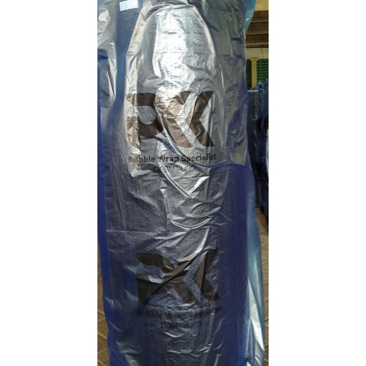 

BUBBLE WRAP ROLL 3KG 125CMx50M PLASTIK BUBLE PACKING OL SHOP PJG 50MTR - Hitam