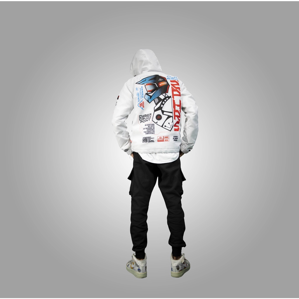 Jacket Bomber Windbreaker SUPERMOTO Racing Zephyrs