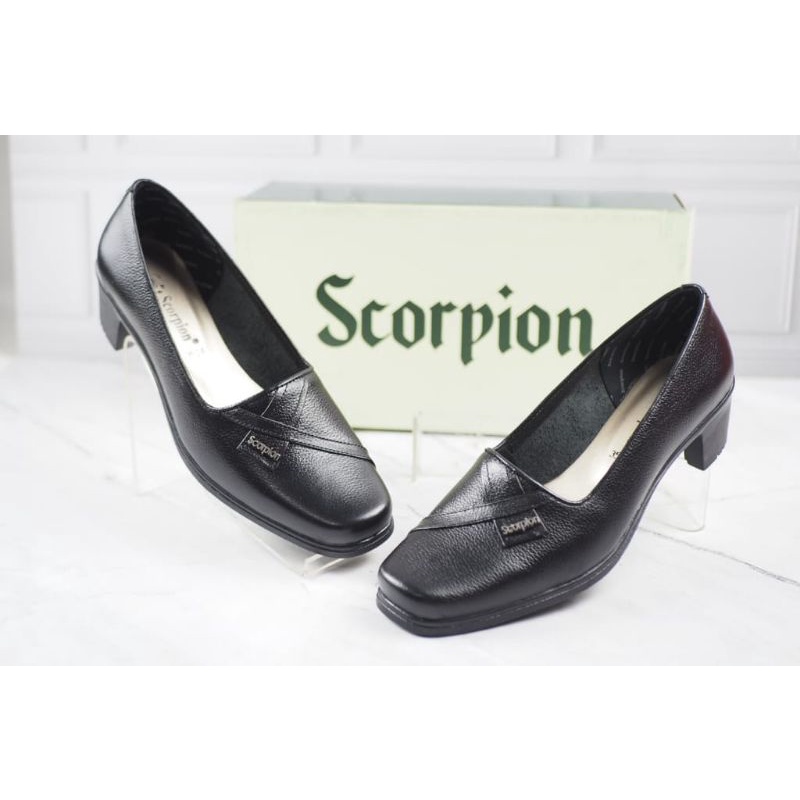 SEPATU WANITA KULIT ASLI ORIGINAL SCORPION 3524