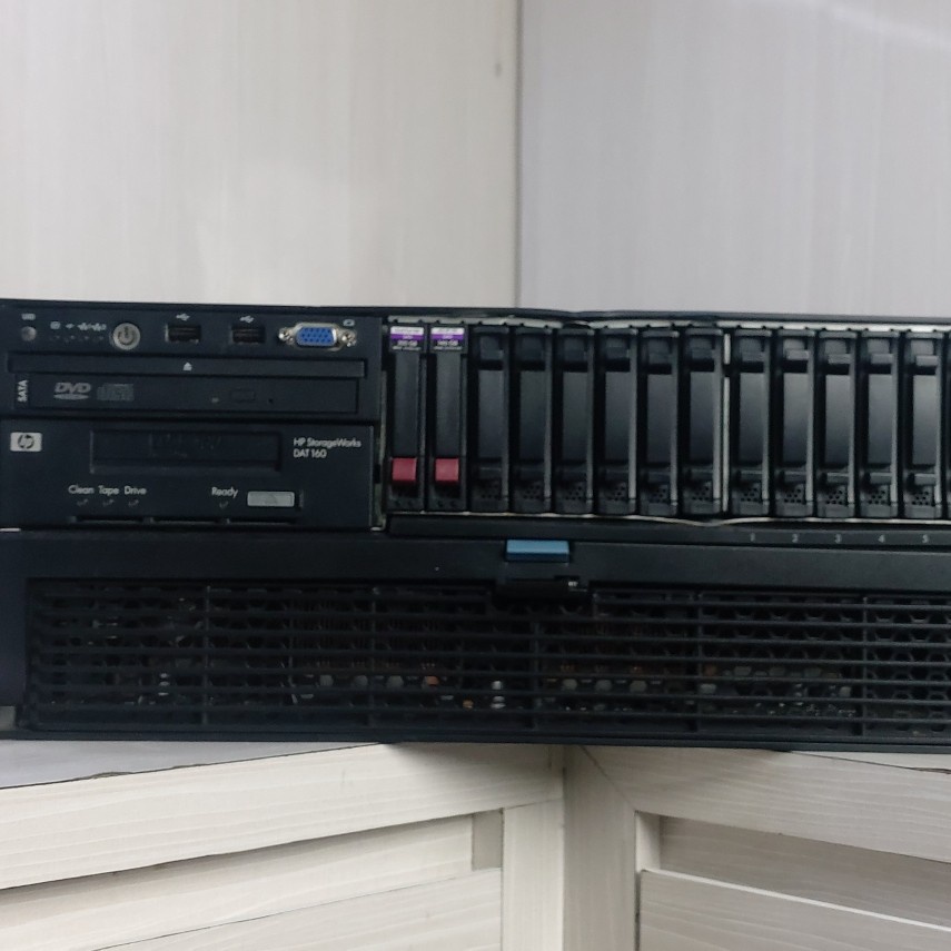 Server Hp DL 580 G5 Xeon X7460 Ram 80Gb Ddr2 Hdd 600Gb