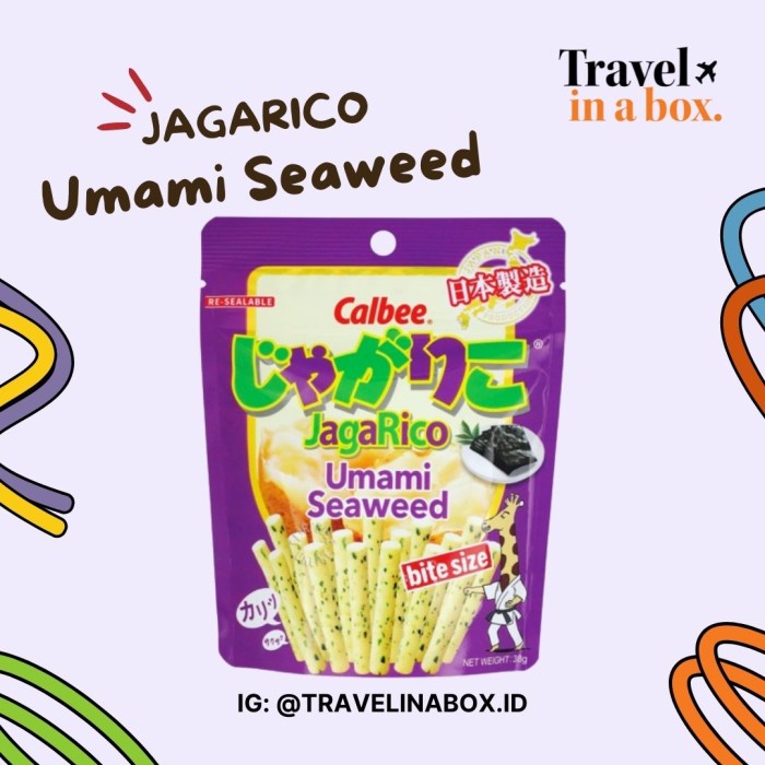 

NEW Jagarico Potato Stix Bite Size // Snack Import Jepang - Umami Seaweed