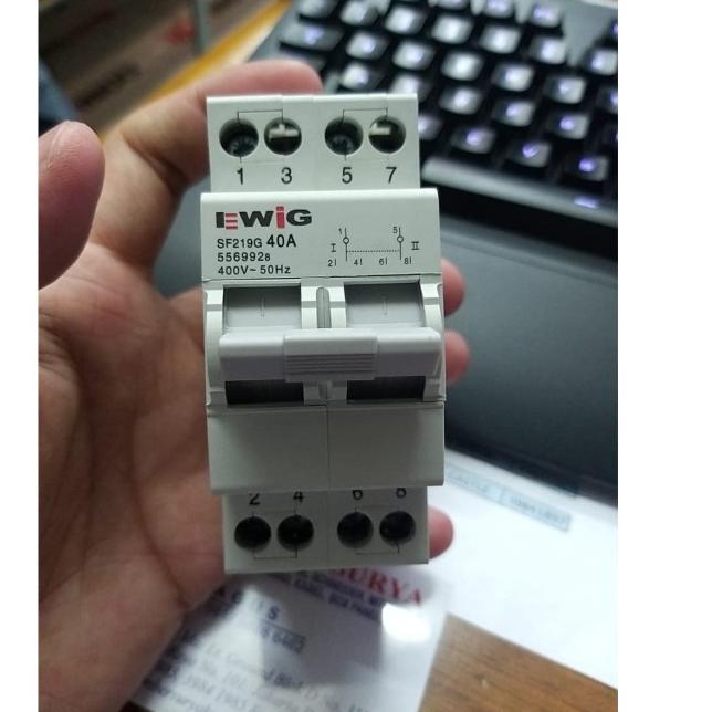 COS / Change Over Switch / Ohm saklar EWIG 2x40A