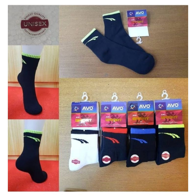 Kaos kaki avo tebal sport OriGiNAL, kaos kaki olahraga