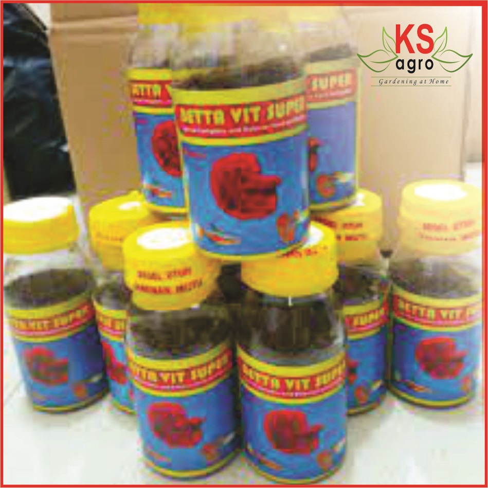 Bettavit Betavit Super Asli Pakan Makanan Ikan Hias Cupang Guppy / Pellet Pelet Betta vit super