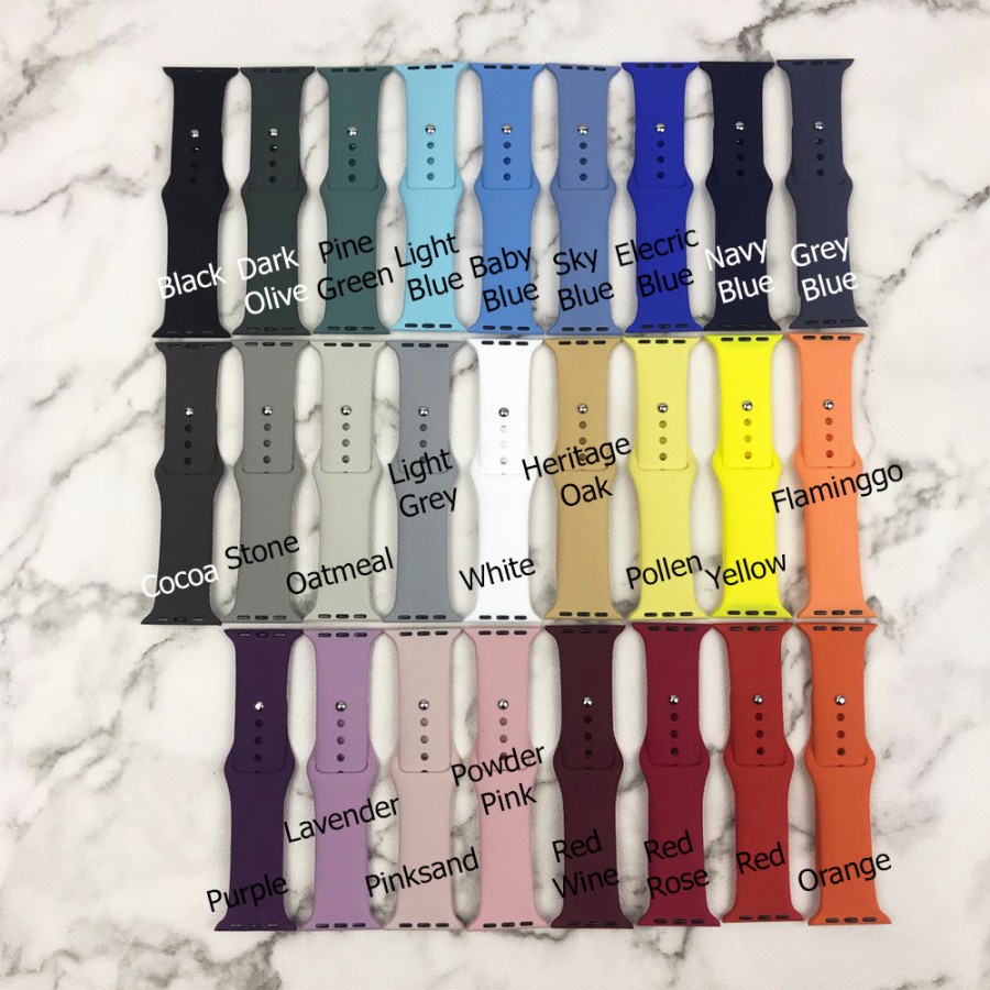 Sport Band Strap Apple Watch Series 1- 9, Watch SE, Watch Ultra size 38mm 42mm 40mm 44mm 41mm 45mm 49mm