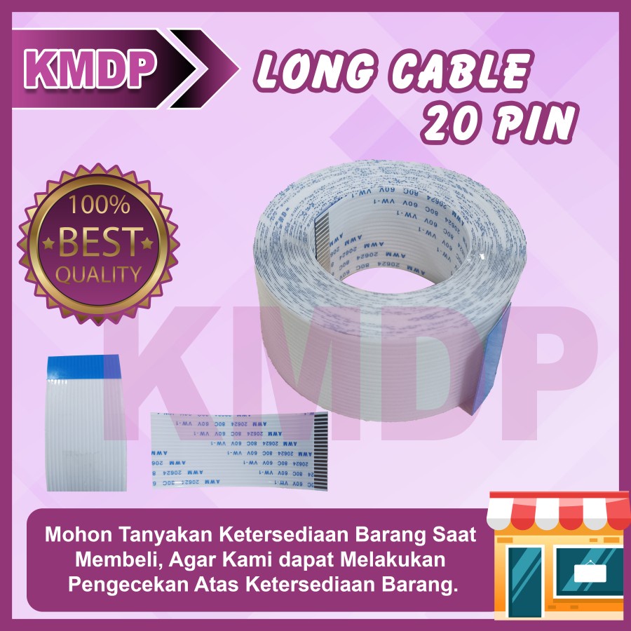 Long Cable 20 Pin 6 Meter Arah Bolak Balik
