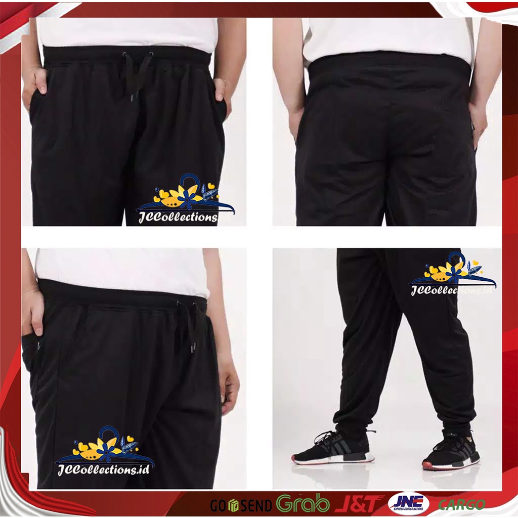 Celana Jogger Pria Jumbo 3XL - Evander / Big Size Training Joger Pants - JCCollections