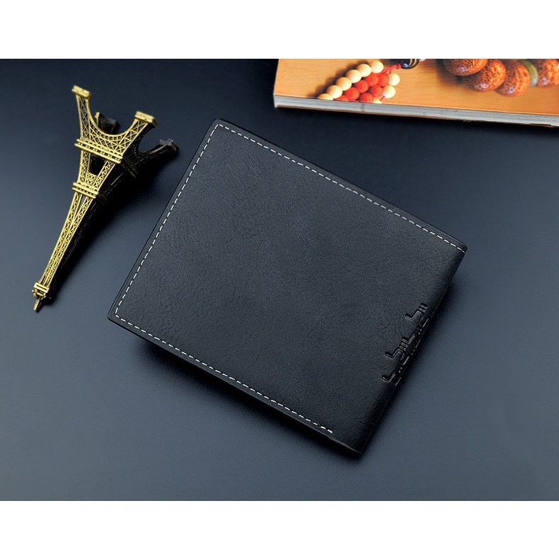 ORIGINAL IMPOR DAIQISI 1628-1 DOMPET LIPAT PRIA TEBAL RFID TOKYO GHOUL KOREAN STYLE - NezMart COD / BISA BAYAR DITEMPAT