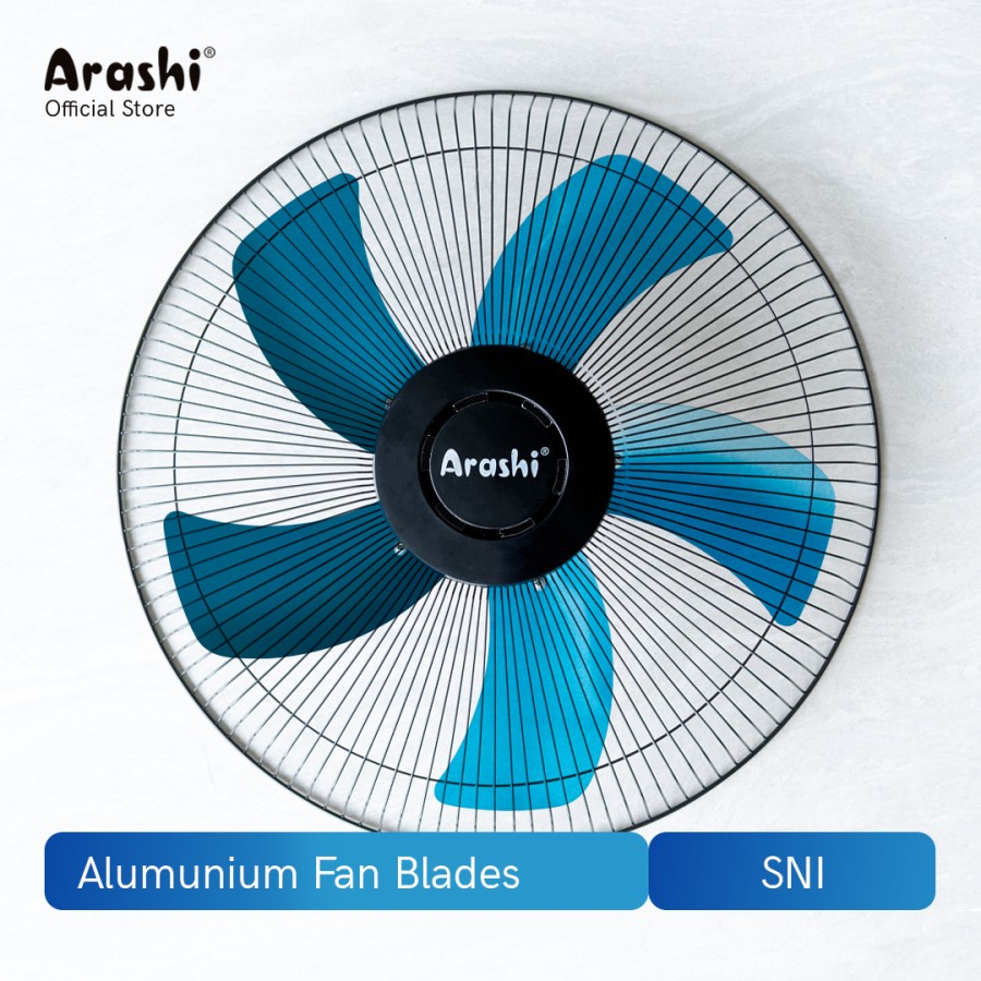 Wall Fan Arashi 16 Inch Xflow Kipas Angin Besi Dinding 16&quot; AR 228 PWF