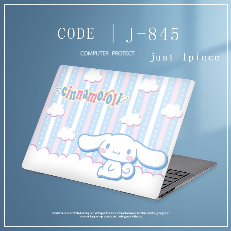 1pc Universal Menyesuaikan Pola COD Cover Laptop Cinnamoroll Stiker Skins FFOR ASUS VIVOBOOK 2022 OLED M3502R N7401Z K6602Z K6500Z M6500R M6500Q Lukisan Notebook Film