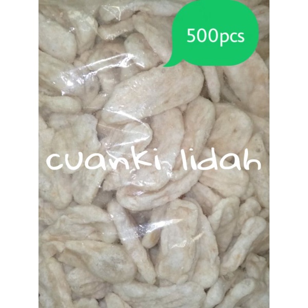 

cuanki lidah isi 500pcs toping baso aci