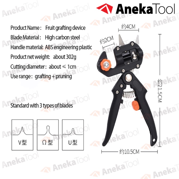 Gunting Grafting Okulasi Stek Sambungan Tanaman Kebun Tool Pruning