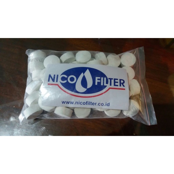 FILTER AIR SUMUR KUNING / KLORIN TABLET CAPORIT NICO FILTER JAPAN