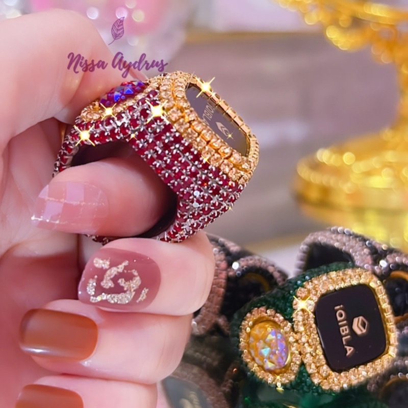 Nisa Aydrus - IQIBLA Zikr Ring Swarovski Premium Tasbih Digital Cantik TN19