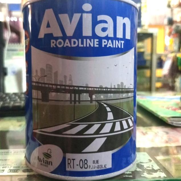 CAT KOLAM CAT JALAN AVIAN ROADLINE - Putih