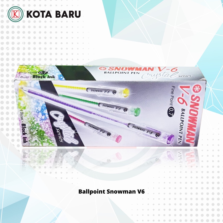 

Ballpoint snowman V6