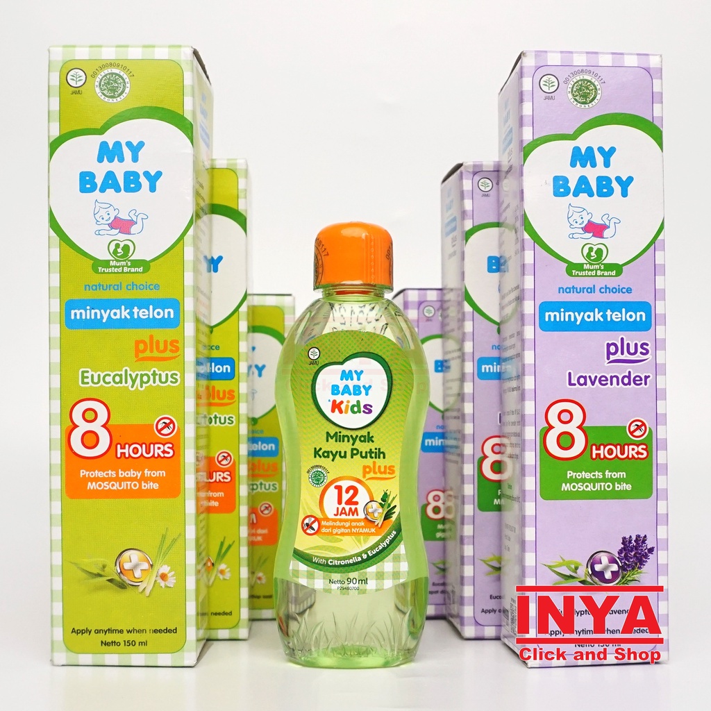 MY BABY MINYAK TELON PLUS EUCALYPTUS &amp; LAVENDER - Baby &amp; Kids
