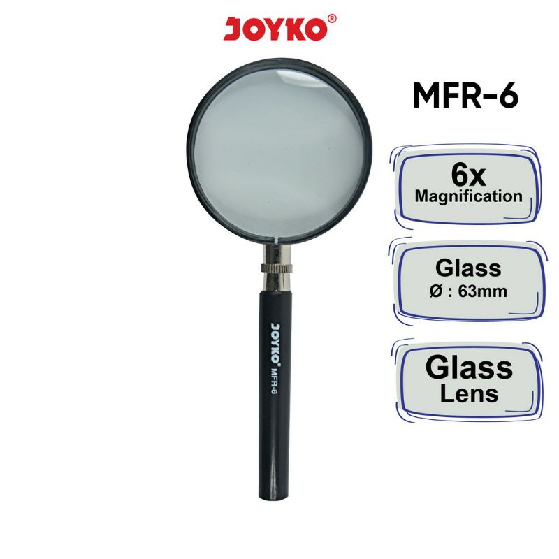 

Kaca Pembesar Magnifier Joyko MFR 60mm