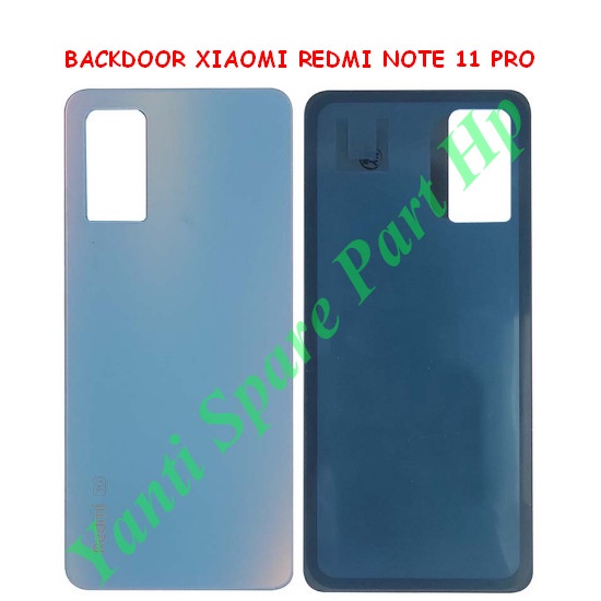 Backdoor Tutup Belakang Xiaomi Redmi Note 11 Pro 5G Original New