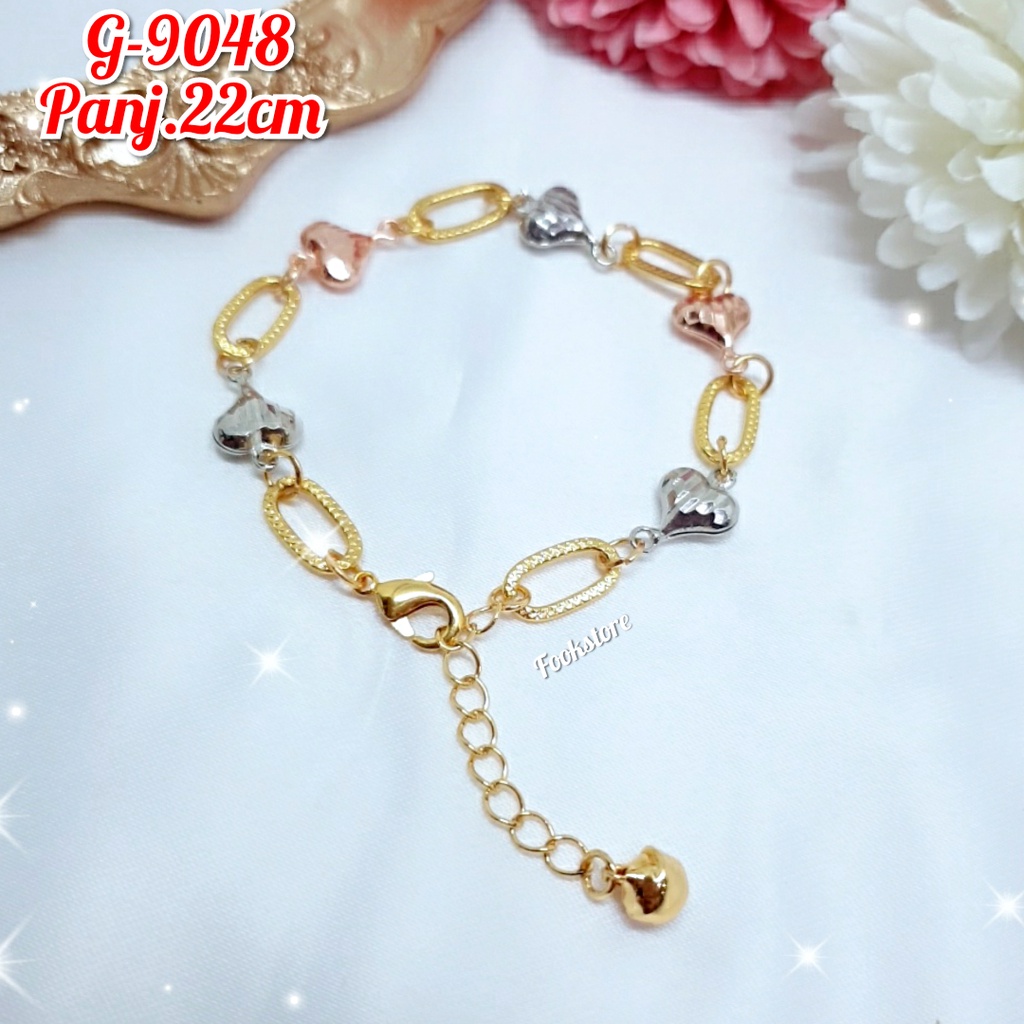 GELANG XUPING RANTAI PERHIASAN FASHION WANITA/AKSESORIS PEREMPUAN BISA COD