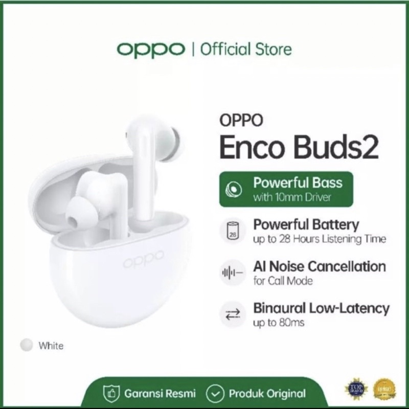 OPPO ENCO BUDS2 HANDSFREE BUDS2 BLUETOOTH WIRELESS OPPO HANDSET
