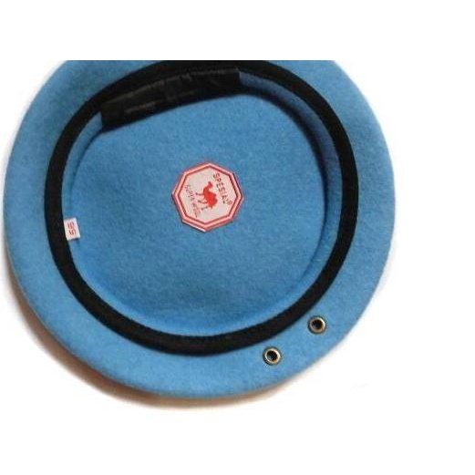 Baret came provos / baret camel biru muda