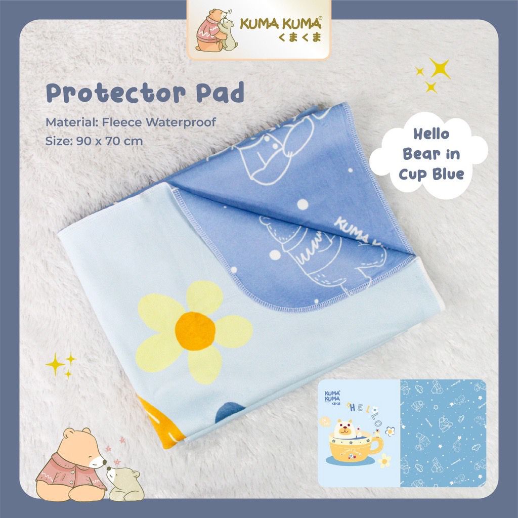 KUMA KUMA PROTECTOR PAD (PERLAK) 90 x 70 cm / alas tidur