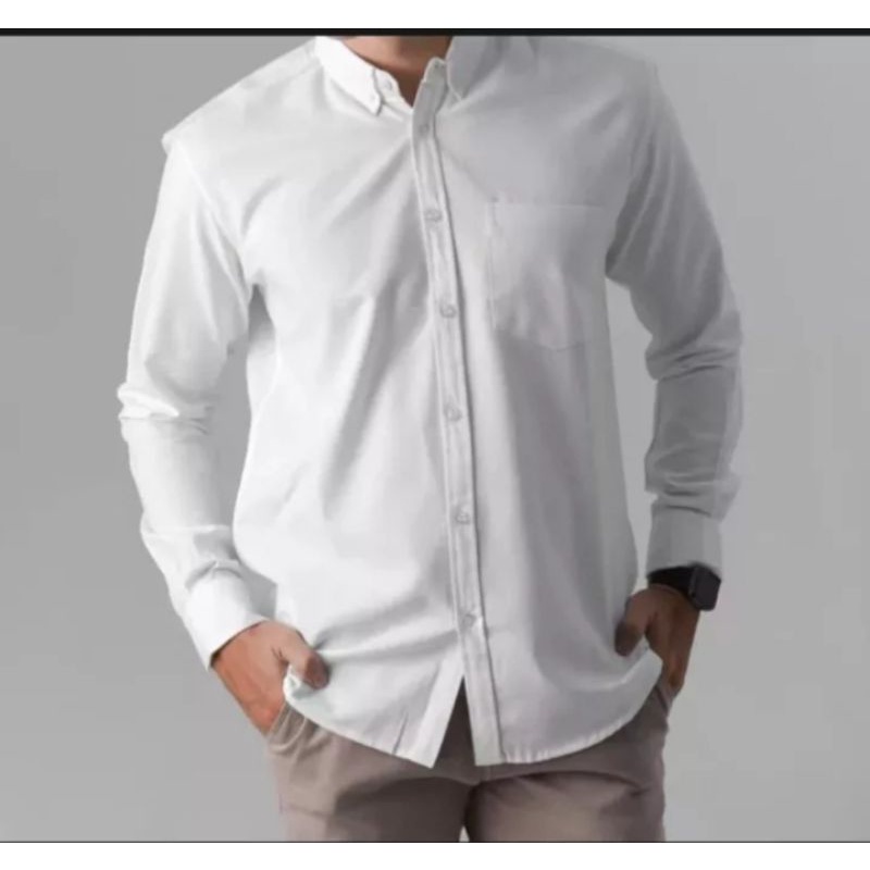 Kemeja Polos Original Hurley Kemeja Distro Kemeja Hem Atasan Pria Lengan Panjang Kemeja Pria Terbaru