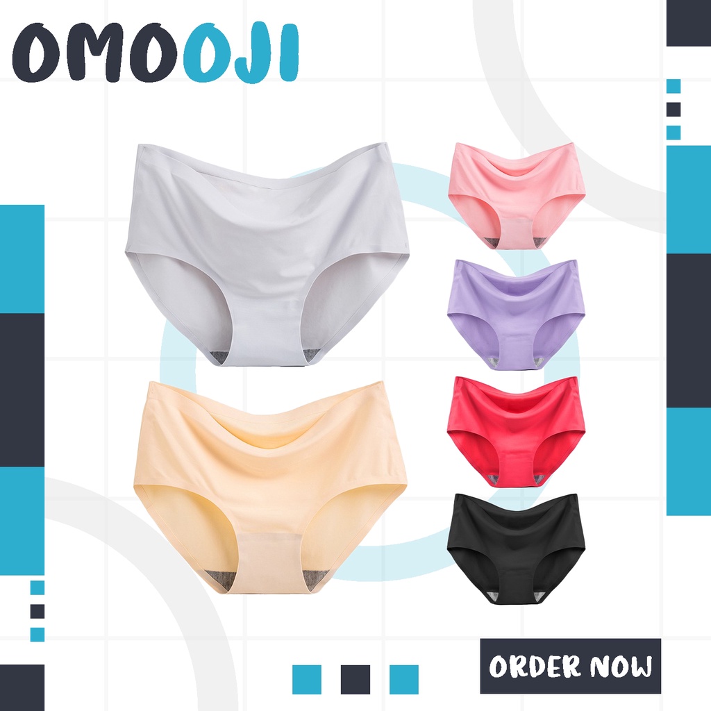 Omooji - Celana Dalam Wanita Lembut Mulus Batam Import Murah Cod B029