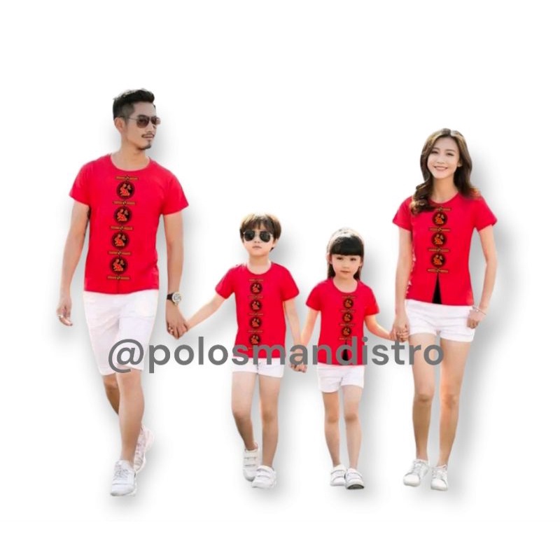 Kaos Imlek Tahun Kelinci / Imlek Kelinci / Couple Family Imlek